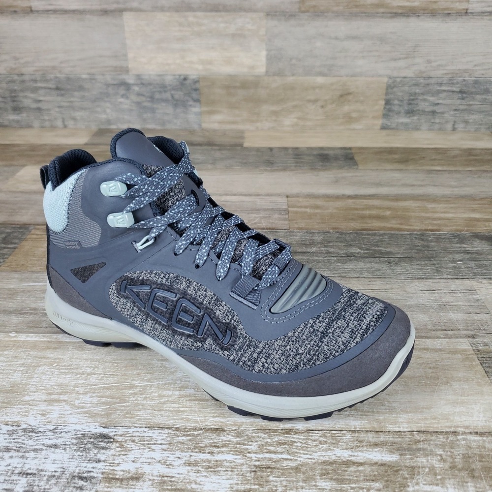 Keen Terradora Flex Mid Womens Boot‎ 6 Magnet Cloud Blue Waterproof Hiking Boot
